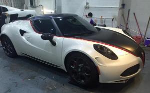 Alfa Romeo 4C by Impressive Wrap 2016 года